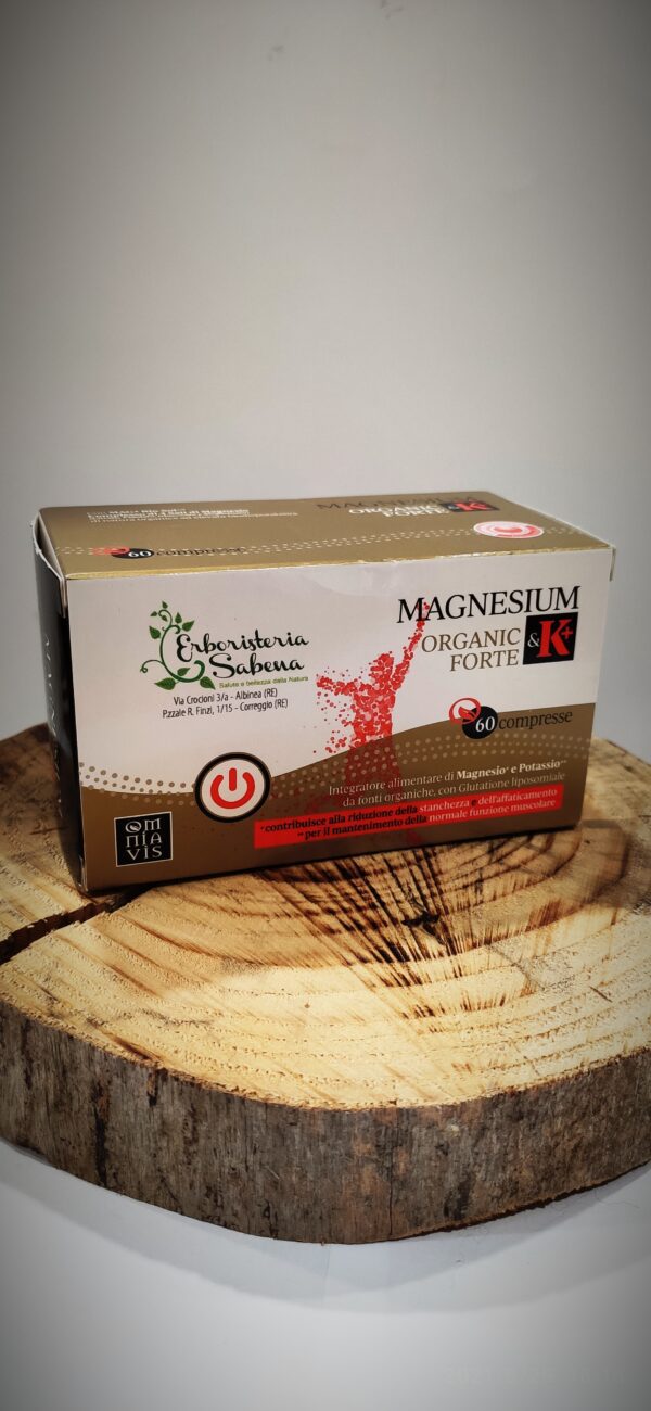 MAGNESIUM & K + ORGANIC FORTE 60 CP98