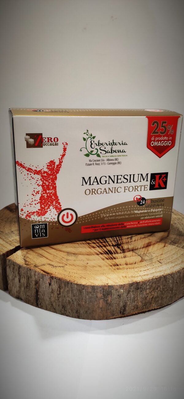 MAGNESIUM & K+ORGANIC FORTE 30 BST