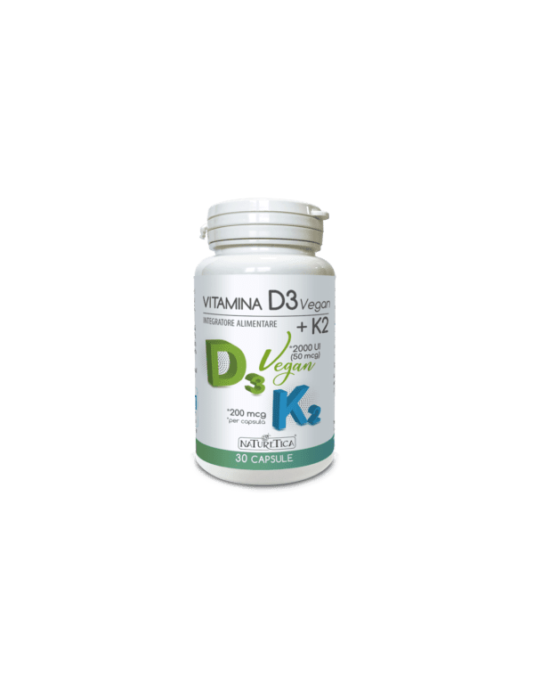 Vitamina D3 Vegan + K2 in Capsule